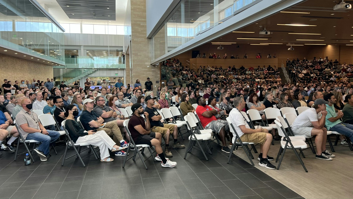 Company Meeting in our Grand Hall